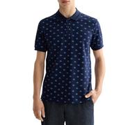 Scotch & Soda Herren All Over Print Shirt Polohemd, Micro Diamond Peacoat AOP, L EU