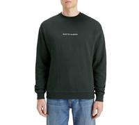 Scotch & Soda Herren Sweatshirt Core – Logo Front Chest – Dunkelgrün Größe M