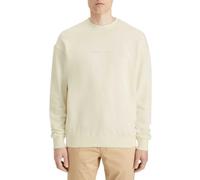 SCOTCH&SODA Herren Sweatshirt - Core, Logo Front Chest Sweat, Pullover, einfarbig Off-White M