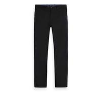 Scotch & Soda Herren Core - Stuart Regular Slim Fit Stretch Cotton Chino Pants, Black 0008, 28W / 32L EU
