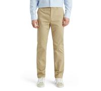 Scotch & Soda Herren Core - Stuart Regular Slim Fit Stretch Cotton Chino Pants, Sand 0137, 34W / 30L EU