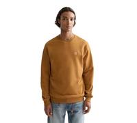 Scotch & Soda Herren Essential Badge Logo Crewneck Sweatshirt, Cathay Spice, XXL
