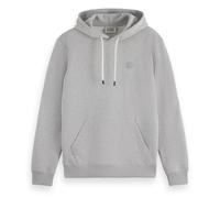 SCOTCH&SODA Herren Hoodie - Core, Logo Sweatshirt, Kapuze, einfarbig, Baumwolle Grau / XL XL Grau