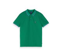 Scotch & Soda Herren Poloshirt Classic Pique Polo 155453-2825 S Rainforest