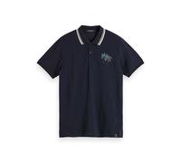Scotch & Soda Herren Poloshirt Embroidered Pique Polo 155469-0217 S Combo A