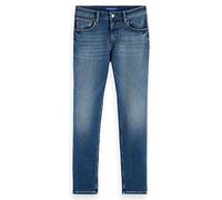 Scotch & Soda Herren Seasonal Essentials Skim super Slim Jeans, Everywhere Blue 4920, 28/32