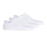 SCOTCH&SODA Herren Sneakersocken, 3er Pack - 1/2 Terry Low Cut, Socken, One Size, einfarbig Weiß 41-46