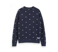 Scotch & Soda Herren Sweatshirt Crewneck Allover Print 153574-0217 XXL Combo A