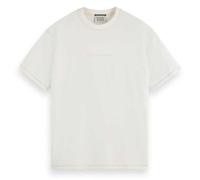 Scotch & Soda Herren T-Shirt Core - Logo Front Chest T-Shirt, Off White,L