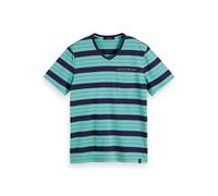 Scotch & Soda Herren T-Shirt Washed V-Neck 155412-0005 M Combo B