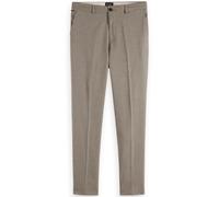 Scotch & Soda Irving - Classic Yarn-dyed Chino Antra Offwhite Mini Check Größe: W31L34 | Maßgeschneiderte Hosen Outlet | Herren | Weiß