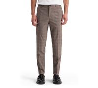 Scotch & Soda Irving - Classic Yarn-dyed Chino Brown Ecru Check Größe: W29L32 | Bundfaltenhosen Outlet | Herren | Braun
