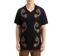 Scotch & Soda Poloshirt "JOE JONAS X SCOTCH SODA" in Schwarz - Größe M | Herren Plussize