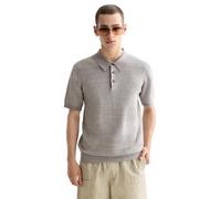 Scotch & Soda Knitted Tone On Tone Striped Regular Fit Polo
