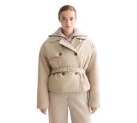 Scotch & Soda Lightweight Padded Poplin Trenchcoat S Plaza Taupe