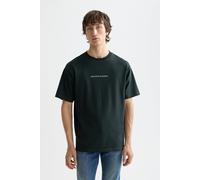 SCOTCH&SODA Herren T-Shirt - Core Logo Front Chest T-Shirt, Rundhals, Kurzarm, Logo, einfarbig Dunkelgrün L