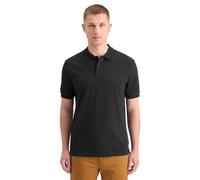 Scotch & Soda Piqué-Poloshirt Core-Logo Kurzarm Schwarz Größe L