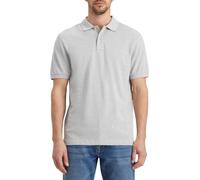 Scotch & Soda Herren Core - Logo Pique Polo Shirt, Grey Melange, L EU