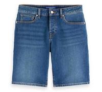 Scotch & Soda Men's Ralston Slim fit Classic Blue Denim Shorts, 31IN