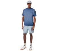 Scotch & Soda Men's Relaxed-fit Inside Out Cold dye T-Shirt, Atlantic Blue, L