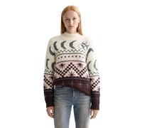 Scotch & Soda Loose Fit Strickpullover mit Woll-Anteil in Schoko, Größe XS