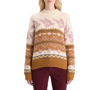 Scotch & Soda Metallic Fair Isle Pullover Tobacco Größe: XS | Strickpullover Outlet | Damen