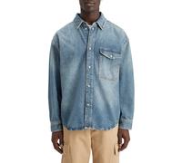 Scotch & Soda Oversized Washed Denim Shirt - Frisco Nights Frisco Nights Größe: S | Casual hemden Outlet | Herren | Blau