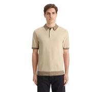 Scotch & Soda Poloshirt in Beige - Größe M | Herren Plussize