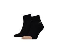 Scotch & Soda Quarter Socken für Herren im 2er Pack, Farbe:Black, Socken & Strümpfe:43-46