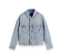 Scotch & Soda - Regular Fit Denim Jacket - M Ausgeblichene Jeansjacke Leichte Jacken