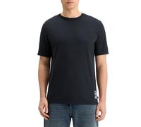 Scotch & Soda Regular Fit Front Back Artwork T-shirt Black Größe: M | Bedruckte T-Shirts Outlet | Herren | Schwarz