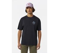 SCOTCH&SODA Herren T-Shirt mit Print - Relaxed Fit, Front and Back Art, Kurzarm, Print, Baumwolle Schwarz 2XL