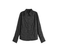 Scotch & Soda Satin Jacquard Shirt Black Größe: 34 | Business hemden Outlet | Damen | Schwarz