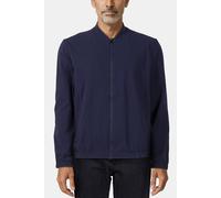 Scotch & Soda Seersucker Zip Up Jacket Asphalt Größe: L | Bomberjacken Outlet | Herren