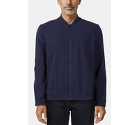 Scotch & Soda Blouson "Seersucker" in Dunkelblau - Größe M | Herren Plussize