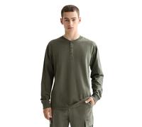 Scotch & Soda Slub Henley Langarm-t-shirt