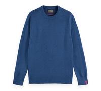 Scotch & Soda Herren Soft Knit Regular Fit Crew Neck Crewneck Pullover, Insignia Blue 410, M