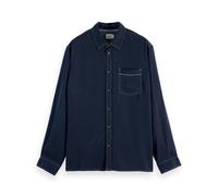 Scotch & Soda - Solid Tencel Shirt - L Modernes dichtes Lyocell-Hemd Freizeit