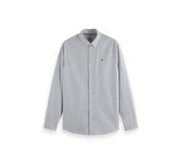 Scotch & Soda Regular Fit Freizeithemd mit Button-Down-Kragen in Marine, Größe M
