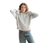 Scotch & Soda Sweatshirt mit gesticktem Logo, Grau Melange U031, XL