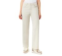 Scotch & Soda The Flow Relaxed Straight Ecru Größe: W24 | Straight Jeans Outlet | Damen | Braun
