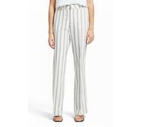 Scotch & Soda Violet Lurex Linen Blend Pant Lurex Linen Stripe Größe: W28L32 | Straight Jeans Outlet | Damen | Weiß