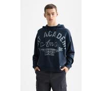 Scotch & Soda Wash Artwork Hoodie Sky Captain Größe: L | Kaputzenpullis Outlet | Herren