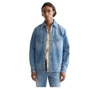 Scotch & Soda Washed Denim Western Detal Ls Shirt, City Slicker 410, XXL