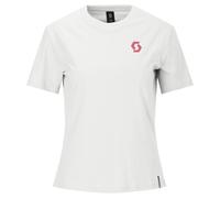 Scott Backprint Damen Freizeit T-Shirt weiß 2026 XS (34/36)