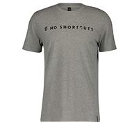 Scott casual Herren MS No Shortcuts S T-Shirt, grau, M