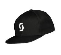 SCOTT Flat Brim Cap Kappe Onesize Schwarz