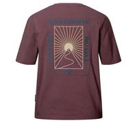 Scott Graphic Damen Freizeit Shirt kurzarm clay lila 2027 XL (42/44)