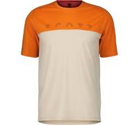 SCOTT Herren Hemd SCO Tee M's Defined Merino SS (414473) S flash orange/dust white