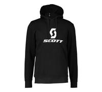 SCOTT Herren Langarmshirt Pullover Kapuzenpullover Hoody Icon Hoodie, Farbe:Schwarz, Artikel:-0001 Black, Größe:L